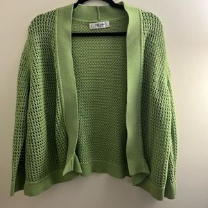 Jones Studio green cardigan